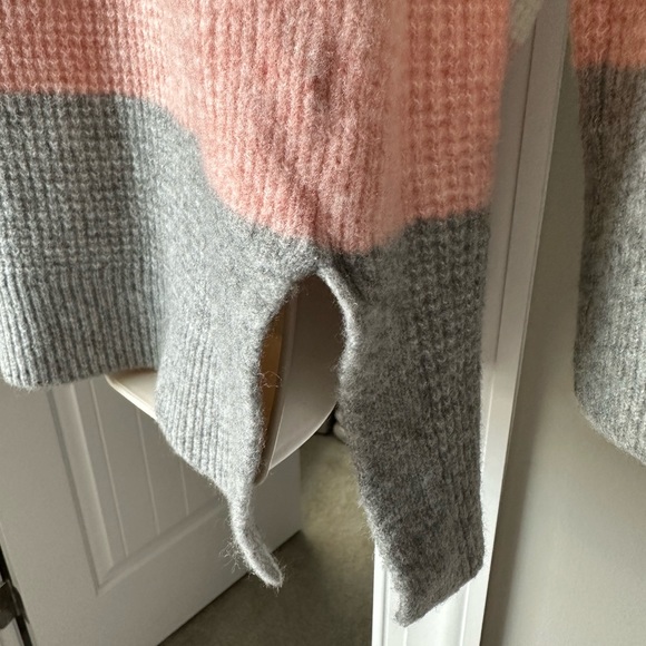 NWT Loft Striped Color Block Cardigan - Picture 5 of 11